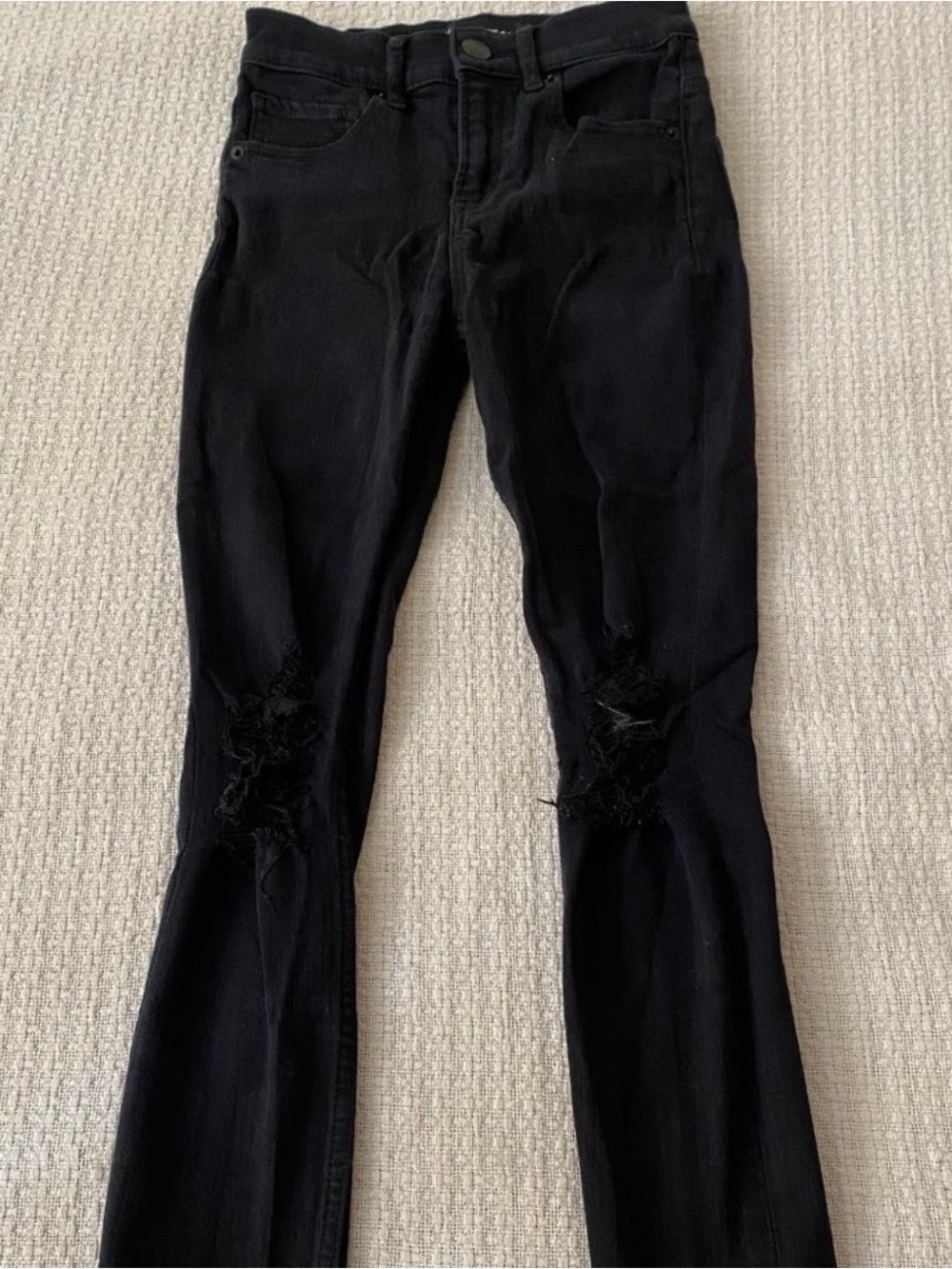 Express Black Skinny Jeans